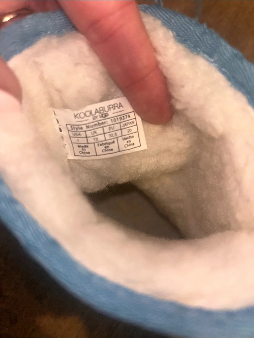 Kids suede mid-calf boots